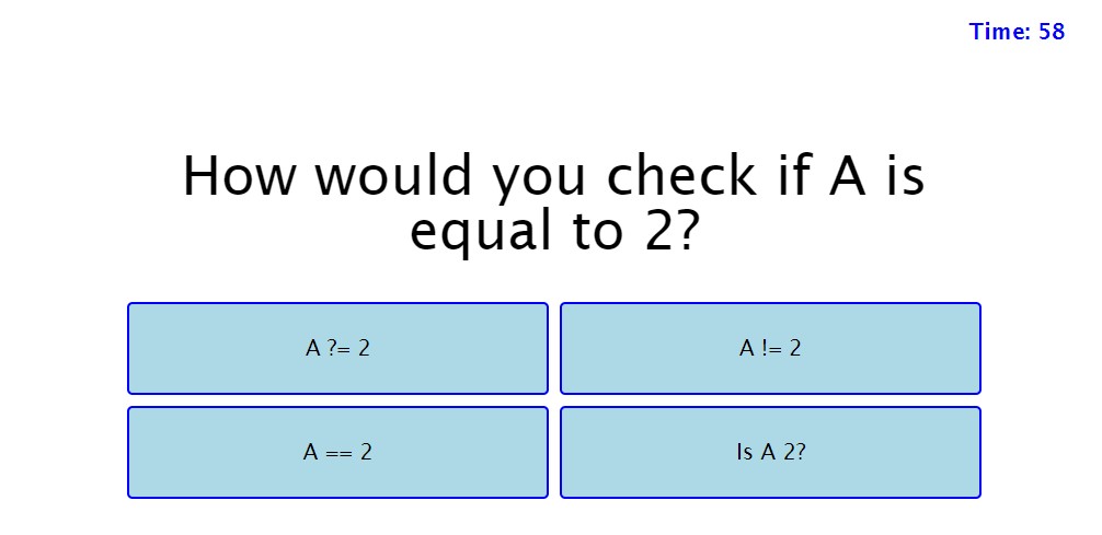 Question Example